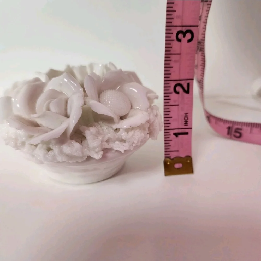 Vintage •‎ Floral Taper Candle Holder